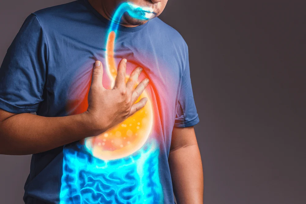 Stomach heat and acid reflux